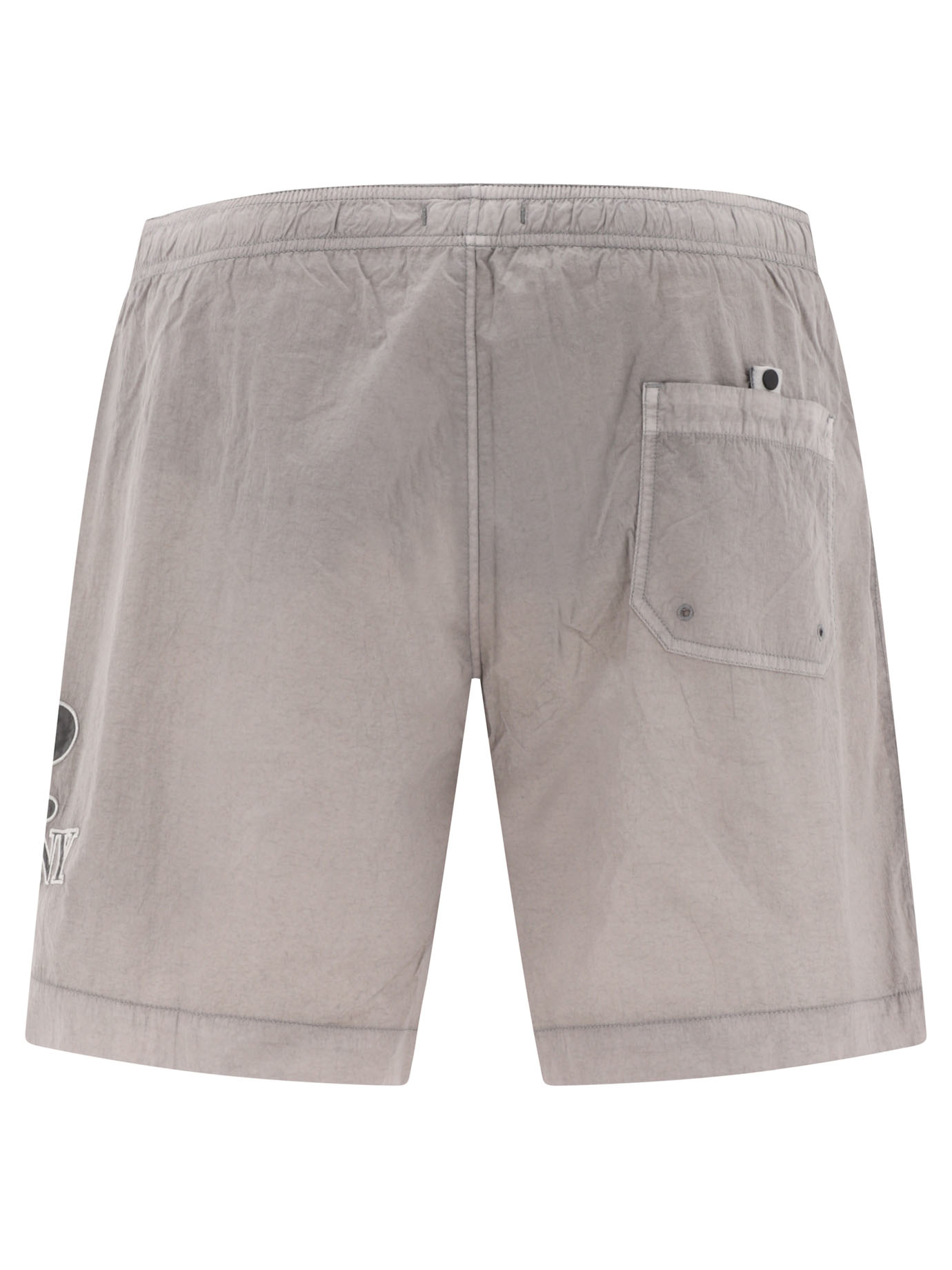 C.P. COMPANY Grey Eco-Chrome swim shorts